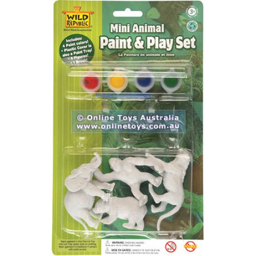 5531-PG4
MINI ANIMAL PAINT AND PLAY SET 5531-PG4
MINI ANIMAL PAINT AND PLAY SET