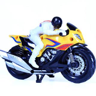 DIE CAST MOTORCYCLE WITH RIDER
