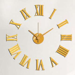 CLOCK WALL ROMAN DIY GOLD 24IN REQUIRES 1 AA BATTERY
SKU:246431