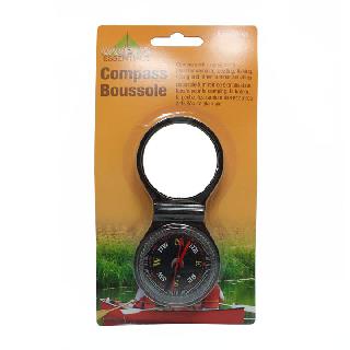 COMPASS BLACK W/ SIGNAL MIRROR