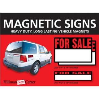 MAGNETIC VEHICLE SIGNS FOR SALE