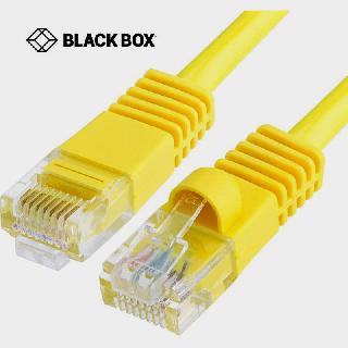 PATCH CORD CAT5E YEL 6IN