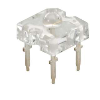 LED 4PIN SQUARE WATERCLEAR WHITE