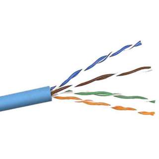 CABLE CAT5E FT4 SOL BLU 500FT