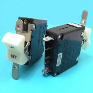 CIRCUIT BREAKER 15A 65VDC ROCKER