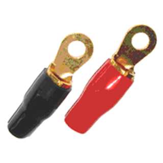 RING TERM RED/BLK 3/8IN 00AWG