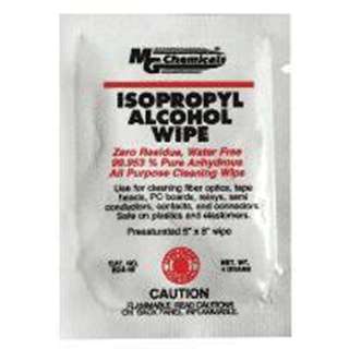 ISOPROPYL ALCOHOL WIPES 5X6INCH.