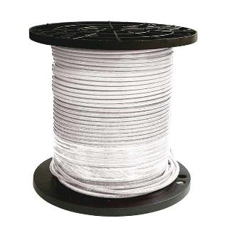 WIRE STRANDED 4AWG 500FT WHT