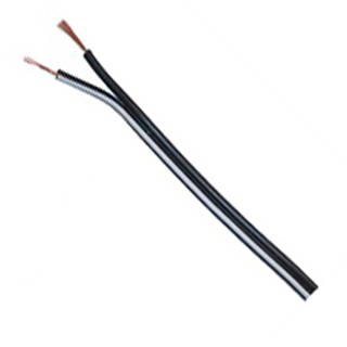 DC WIRE 22AWG BLK/WHT PAIR 10FT