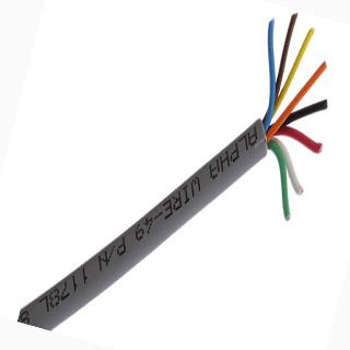 CABLE 8C 22AWG STR UNSH 500FT