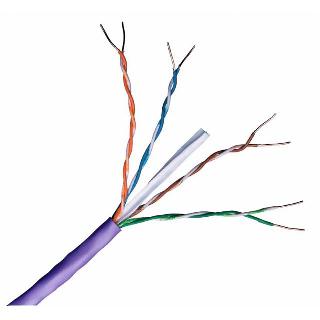 CABLE CAT5E FT4 SOL PUR 1000FT