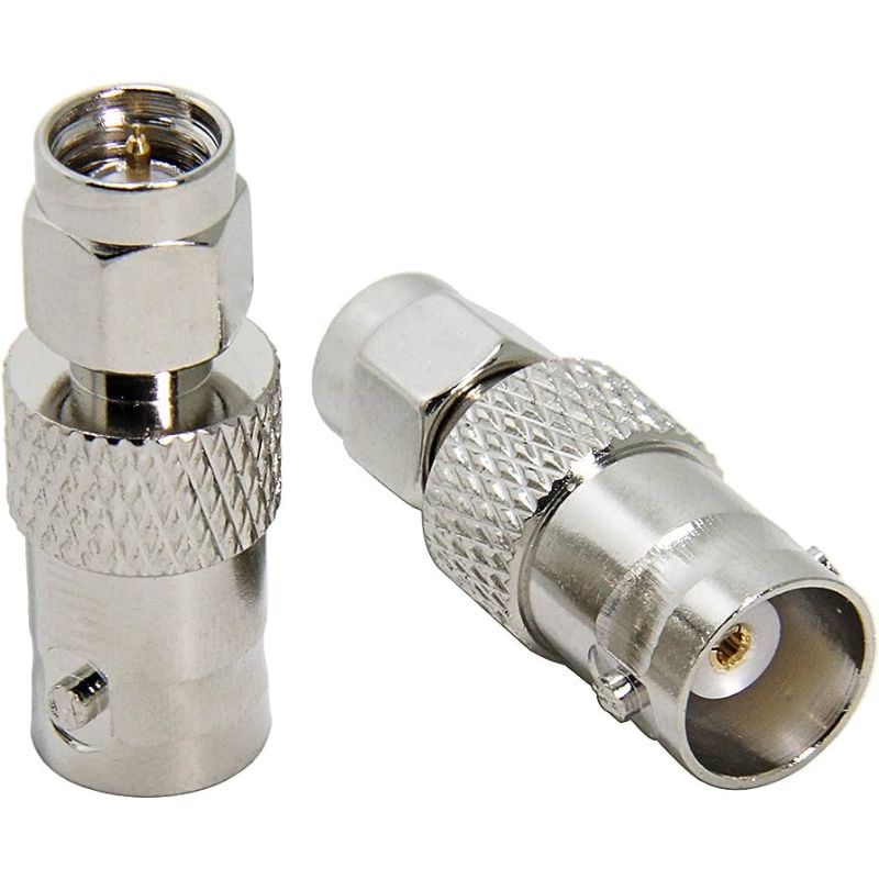 SMA ADAPTER PLUG-BNC JACK 