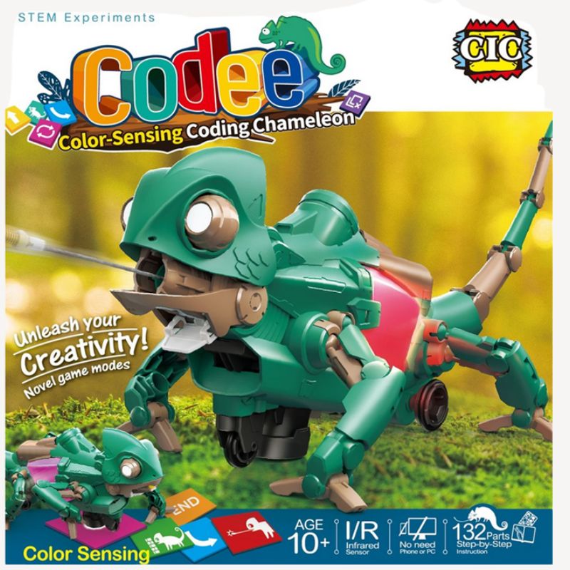 COLOR SENSING CODING CHAMELEON 