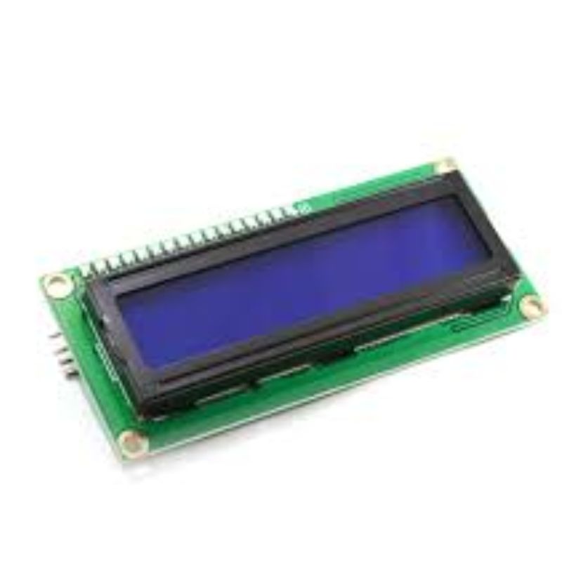 LCD DISPLAY 16X2 5V WHITE ON BLUE