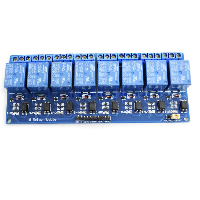 RELAY MODULE 8 CHANNEL IP 5VDC 