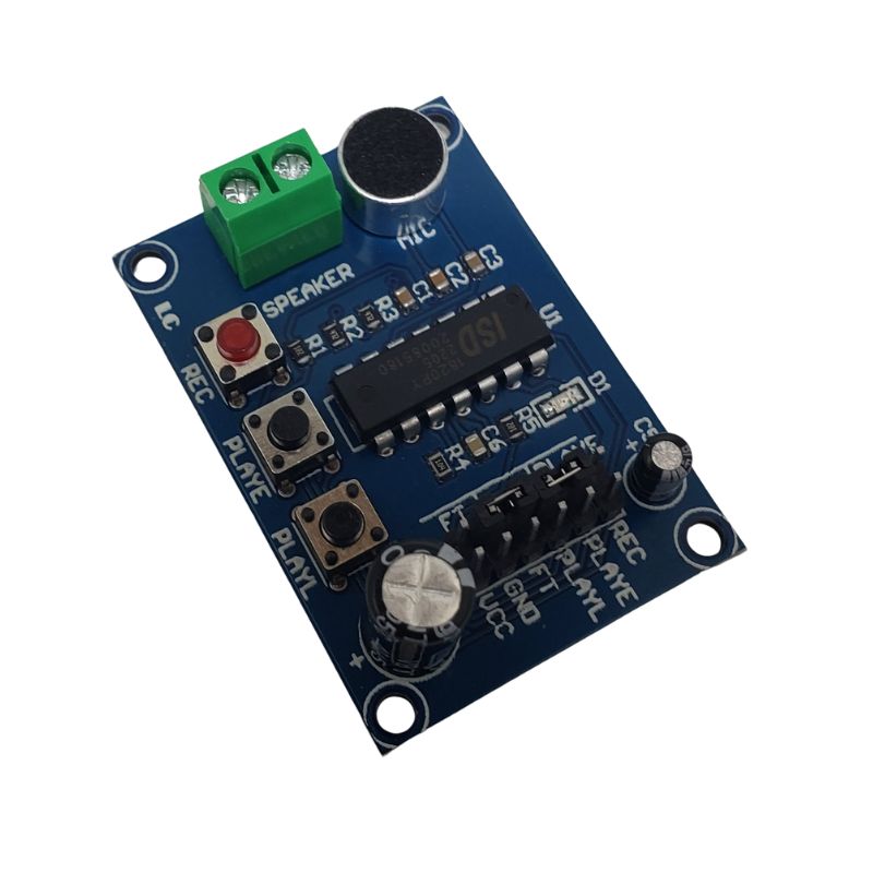 VOICE RECORDER ISD1820 20SEC 3V 8 OHM SPEAKER DRIVER