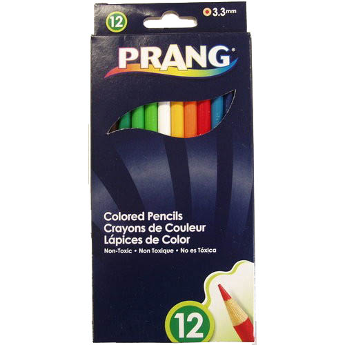 PENCILS COLOURED 12PCS/SET ASSORTED COLOUR