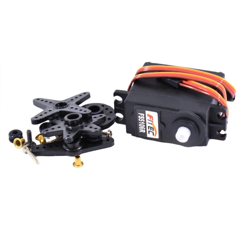 MOTOR SERVO MICRO 4.8-6V 6KG-CM 0.18SEC/60DEG 360 DEGREE