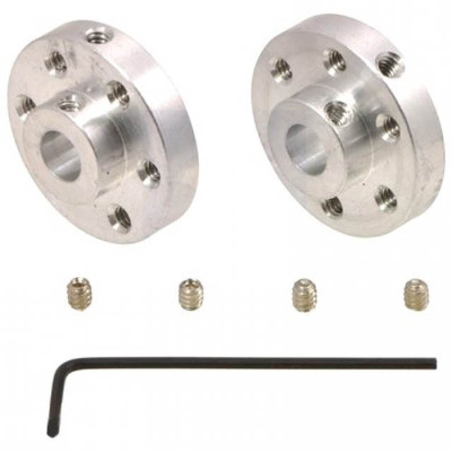MOTOR HUB 6MM ALUMINUM 