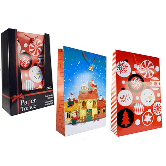 CHRISTMAS GIFT BAG 19X29IN 
