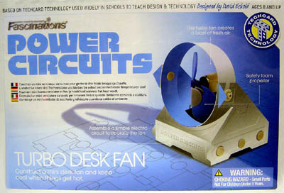 POWER CIRCUITS TURBO DESK FAN 