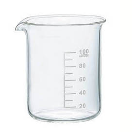 BEAKER 100ML CLEAR GLASS 