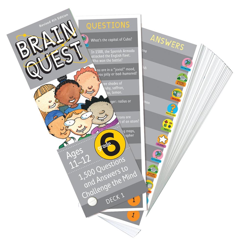 BRAIN QUEST GRADE6 