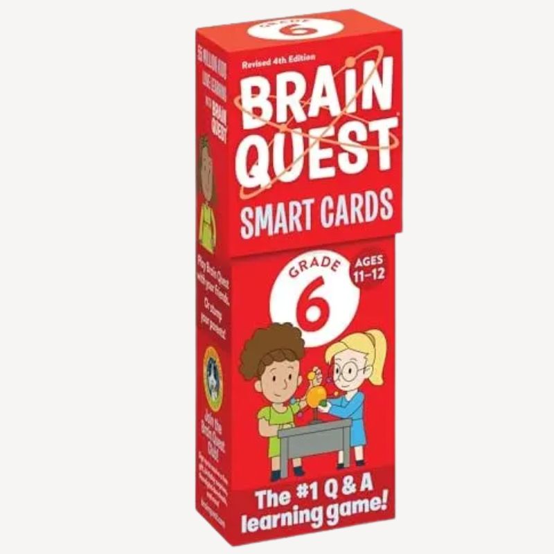 BRAIN QUEST GRADE6 4TH EDITION 