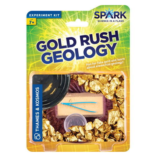 GOLD RUSH GEOLOGY EXPERIMENT KIT 