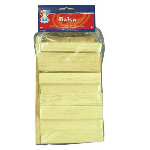 WOOD STRIP ASSORTED BALSA 
