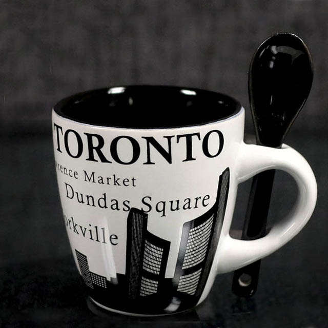 TORONTO ESPRESSO CUP & SPOON 