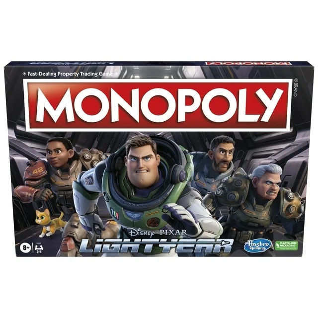 MONOPOLY DISNEY LIGHT YEAR GAME 