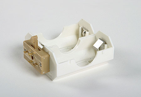C SIZE BATTERY BOX WITH SWITCH 