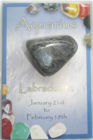 ZODIAC STONE BOX-AQUARIUS 