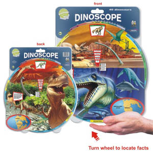 KNOWLEDGE WHEEL DINOSCOPE 