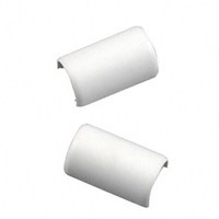 RACEWAY COUPLING 0.5IN RND WHITE 