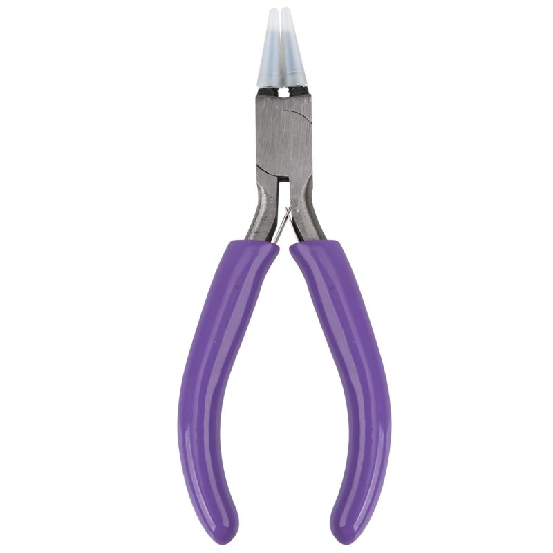 PLIERS ROUND NOSE 4.5IN - NYLON JAW
