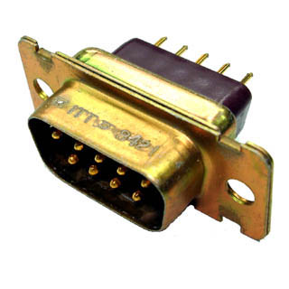 DB9M PCST YELLOW CHROMATE BROWN 