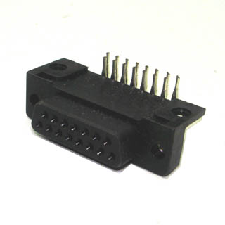 DB15F PCRA PLASTIC LONG FOOT 