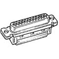 DB25F IDC PLAS MET/LIP 