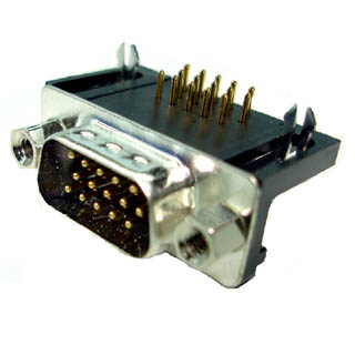 DB15M HD PCRA WITH HARDWARE 