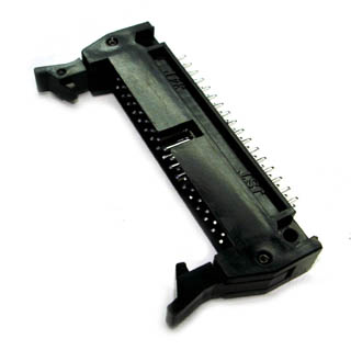 HDR SHRD LATCH 34 W/KEY PCST BLACK