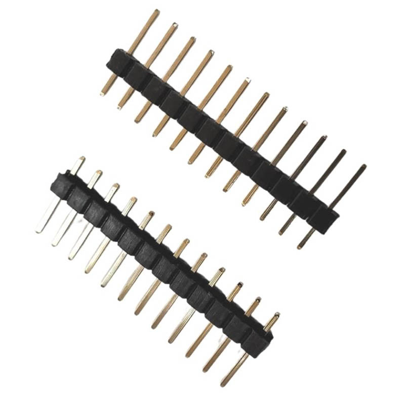 SIPHDR 2.5MM 12P BRST 3/6 TN BLK 
