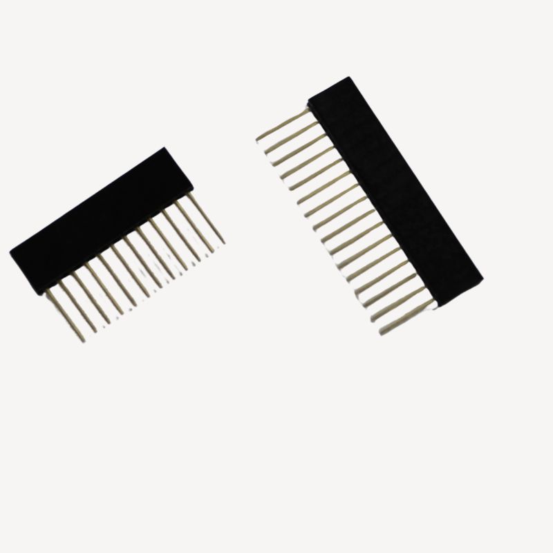 SIPSKT 2.5MM 1X16S 1X12S NBST GOLD 2 SOCKETS/PACK BLACK