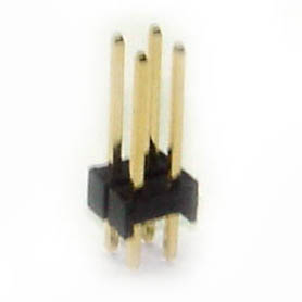 DIPHDR 2.5MM 4P NBST 3/9 GOLD BLACK