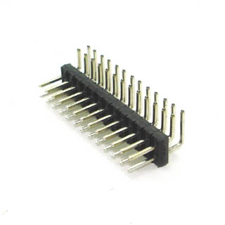 DIPHDR 2.5MM 26P BRRA 6/6 TIN BLACK