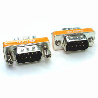 NULL MODEM ADAPTER DB9M/9M 