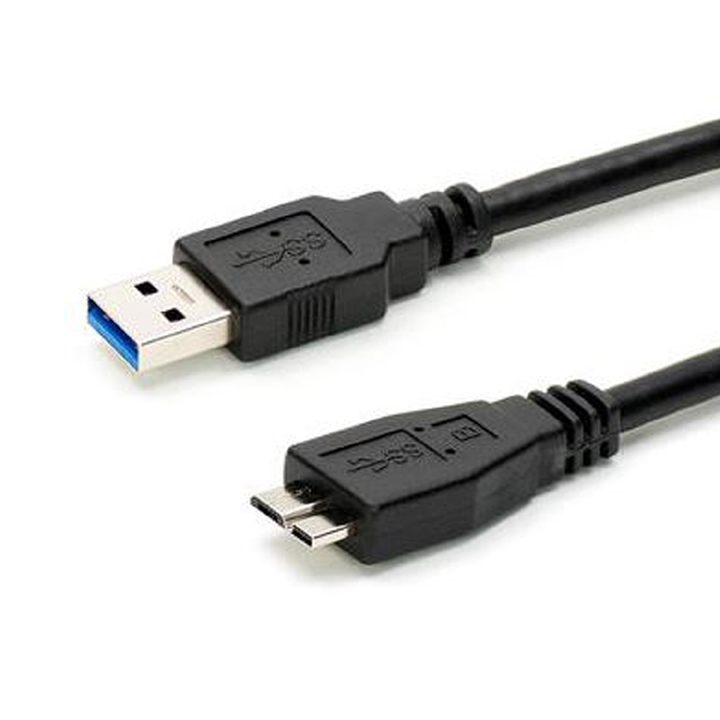 USB CABLE 3.0 A-MICRO B 3.0 M/M 6FT BLACK