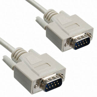 SERIAL CABLE DB9M/M 6FT STRAIGHT 