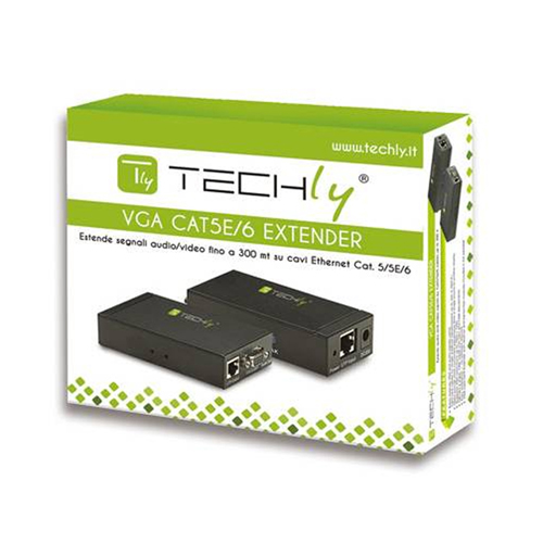 VGA CAT5/5E/6 EXTENDER EXTENDS VIDEO/AUDIO UPTO 300M